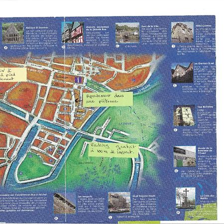 Spacieux T3 Lumineux Dans Quartier Historique Avec Wifi Redon Eksteriør bilde