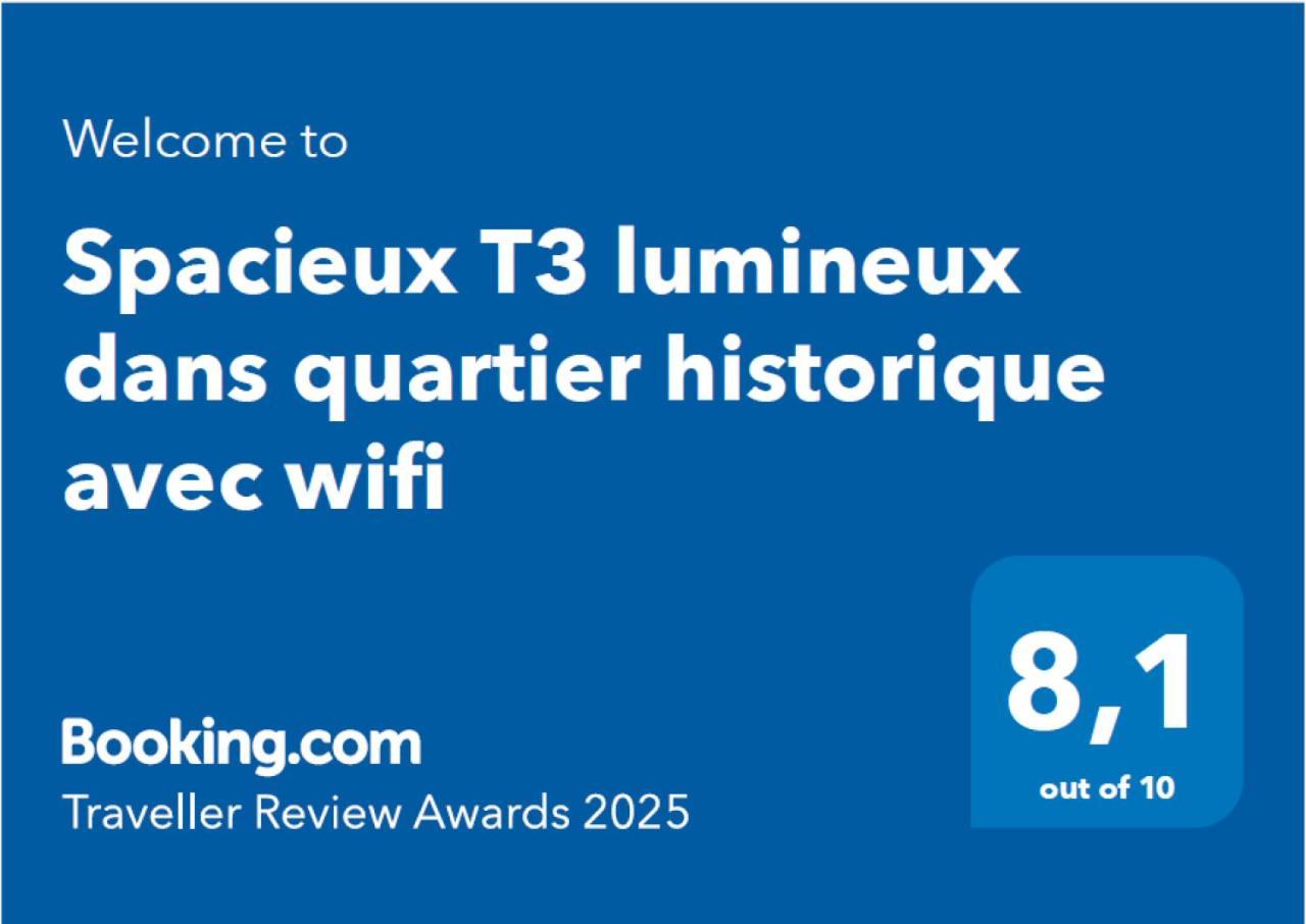 Spacieux T3 Lumineux Dans Quartier Historique Avec Wifi Redon Eksteriør bilde